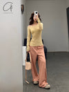 BASERANGE Trousers Portugal BAS-TRST-WS-SU24-SID PINK TRST-WS-000
